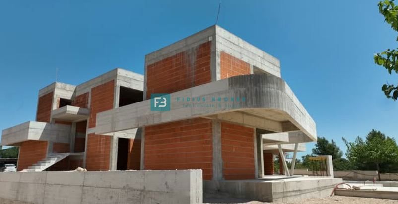 VODICE, nova, moderna atraktivna vila, bazen, savna, garaža