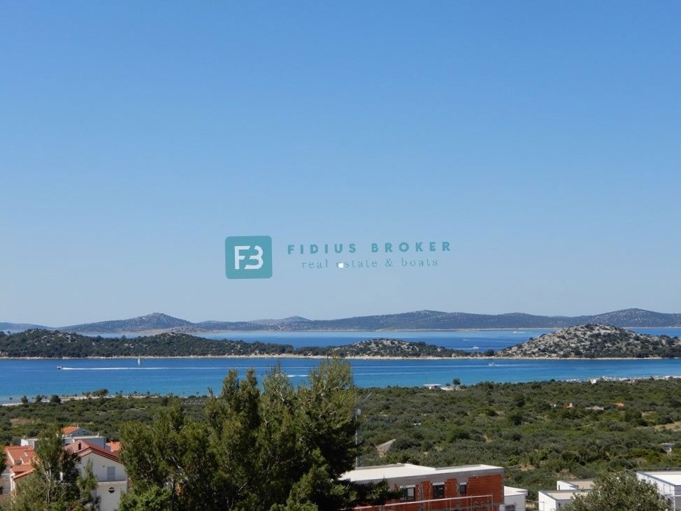 VODICE, nov projekt, moderna vila, bazen, wellness, panoramski razgled, V2