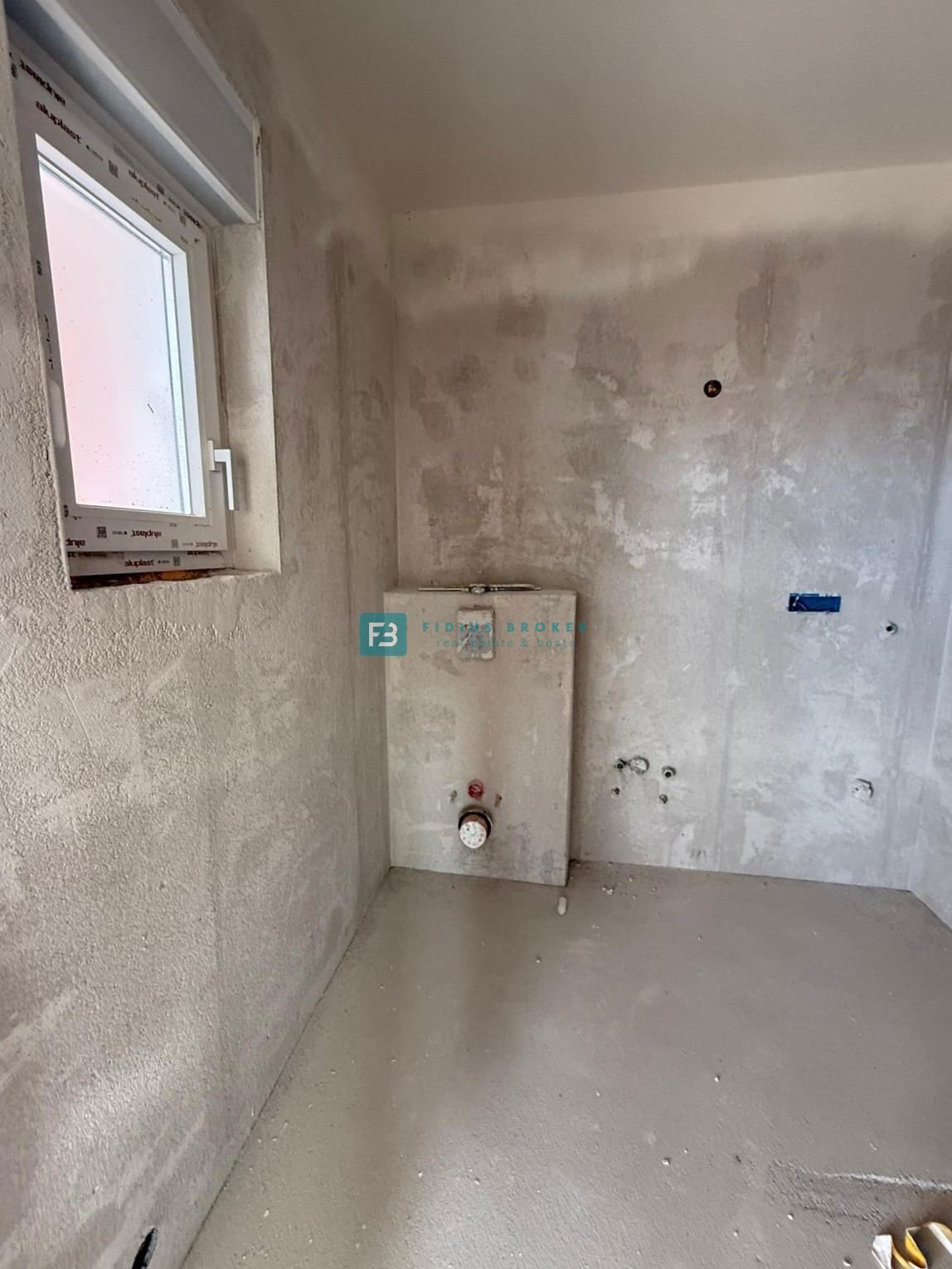 TRIBUNJ, nova, dvojček, panoramski pogled na morje, bazen