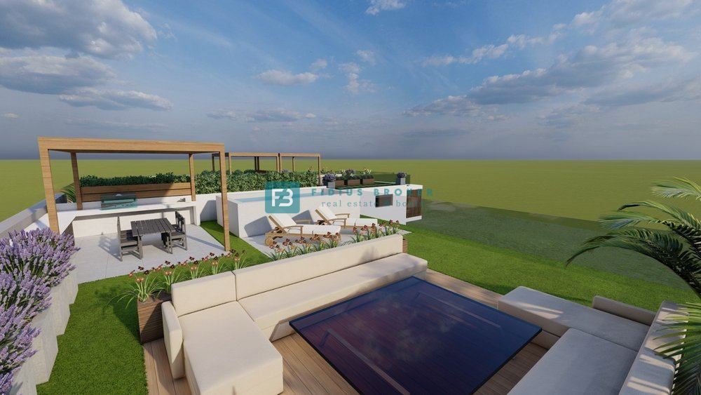 VODICE, novogradnja, vrhunska lokacija, 100 m do morja, vrt, A1