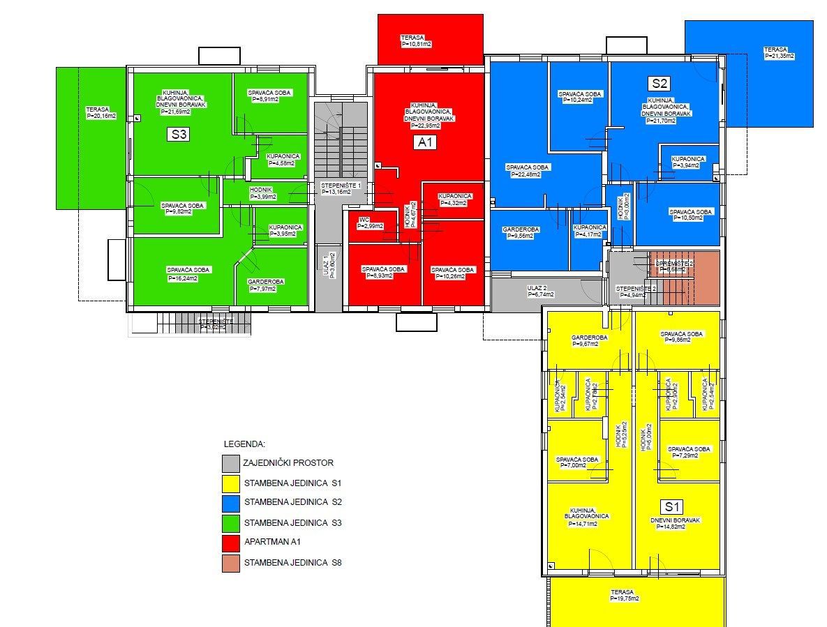 VODICE, novogradnja, vrhunska lokacija, 100 m do morja, vrt, A1