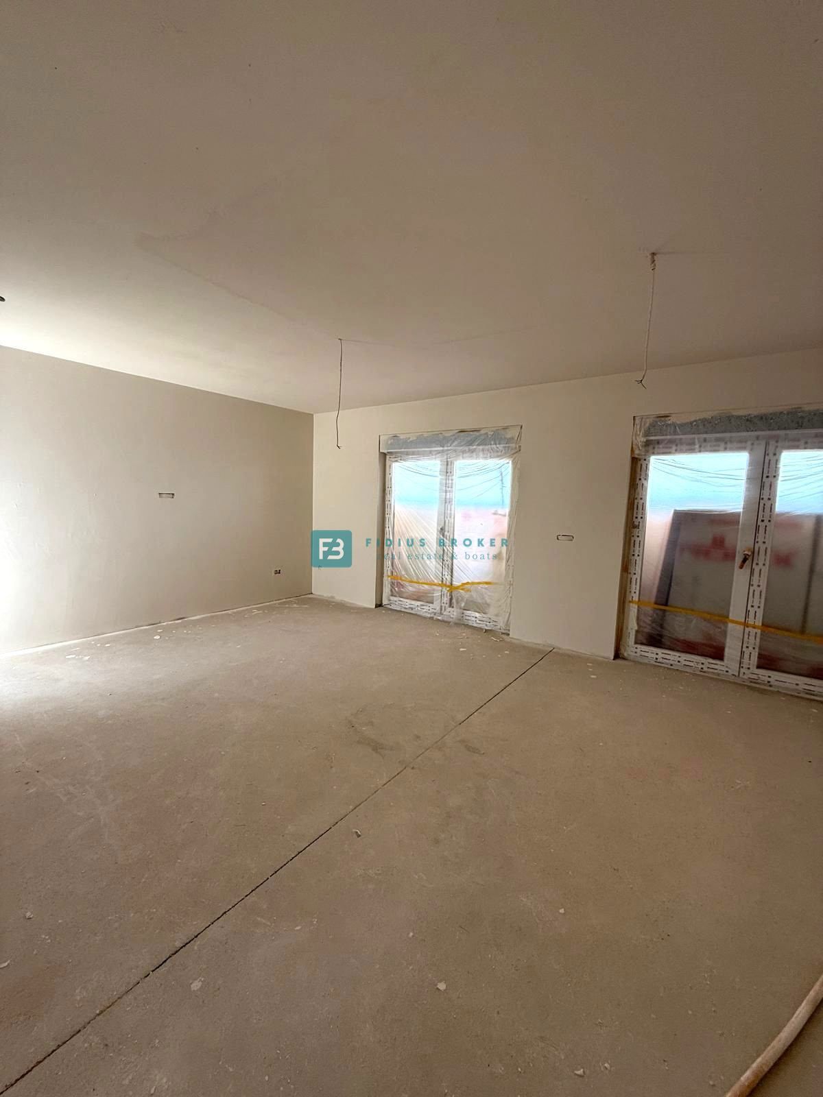 TRIBUNJ, nova, dvojček, panoramski pogled na morje, bazen