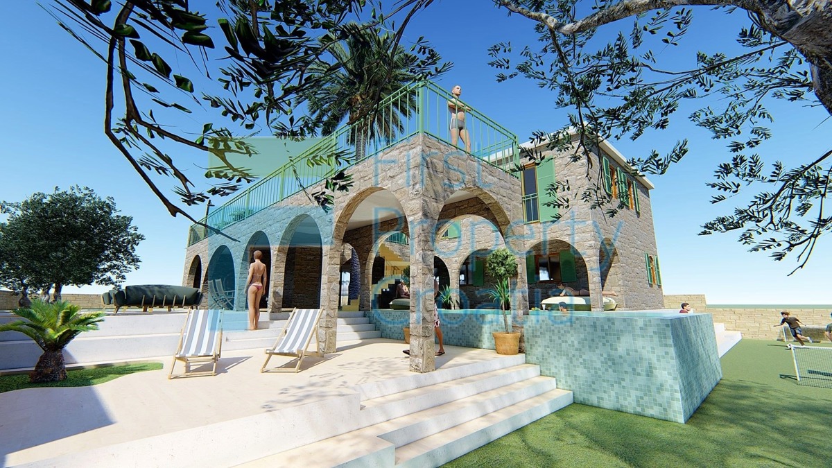 BR1345 - Građevinsko zemljište blizu trajektne luke, Brač, na prodaju