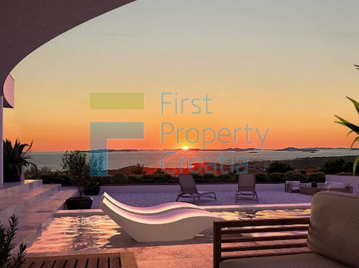 SI1711 - Spektakularna vila unikatnog dizajna, Primošten, na prodaju