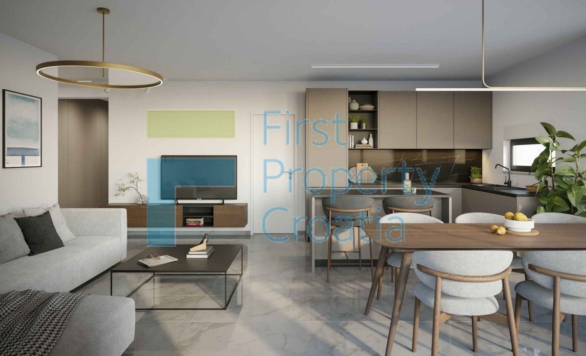 TG1752 - Luksuzni penthouse apartman s bazenom, Čiovo, na prodaju