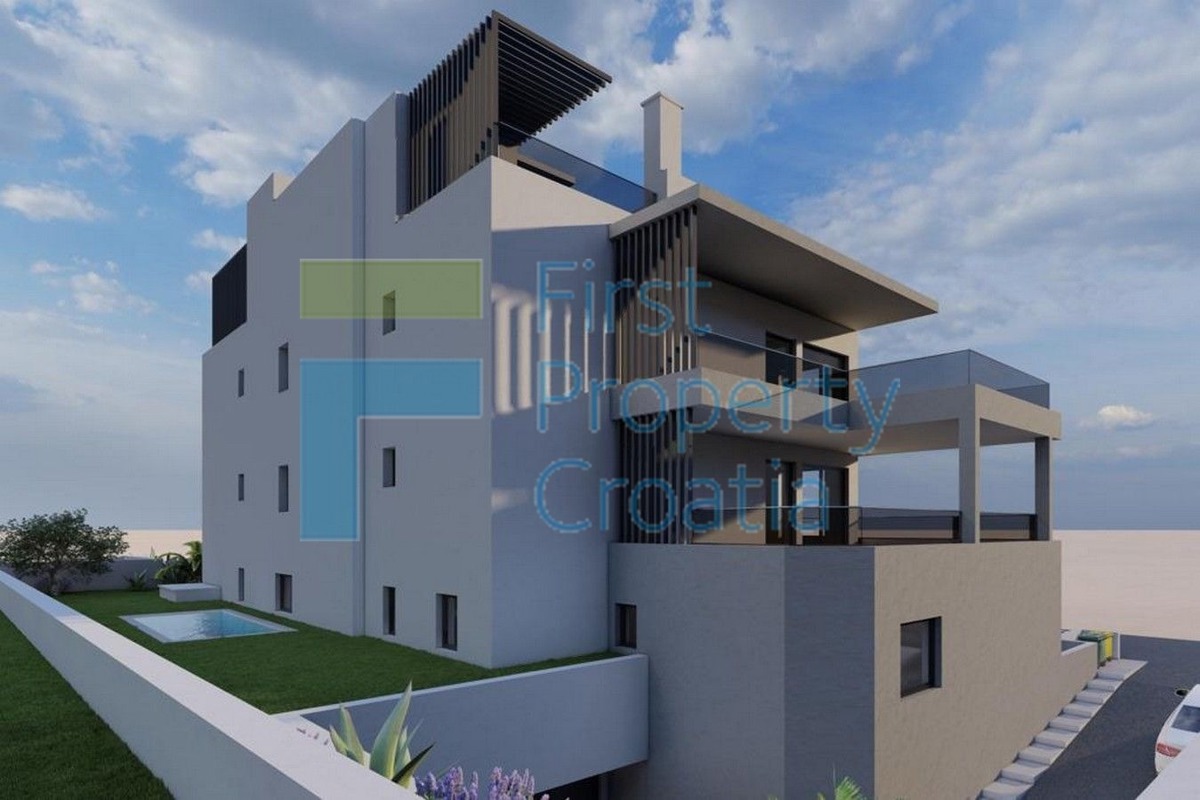 TG1751 - Luksuzni apartmani blizu mora i plaže, Čiovo, na prodaju