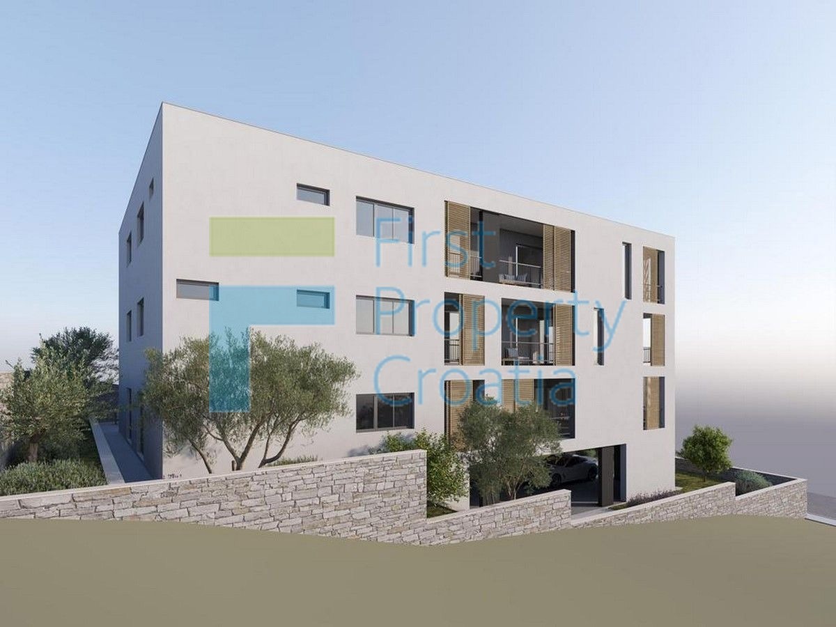 KO1684 - Apartmani s garažom, prvi red do mora, Korčula, na prodaju