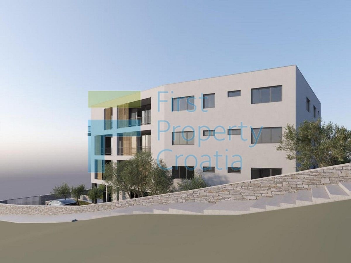 KO1684 - Apartmani s garažom, prvi red do mora, Korčula, na prodaju