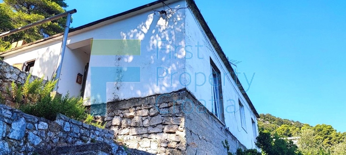 DU1674 – Kuća prvi red do mora s izlazom na more, Mljet, na prodaju