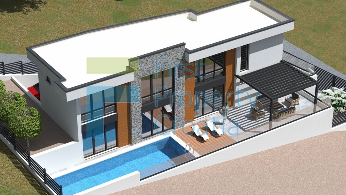 TG1550 - Vila s prekrasnim pogledom na more, Čiovo, na prodaju