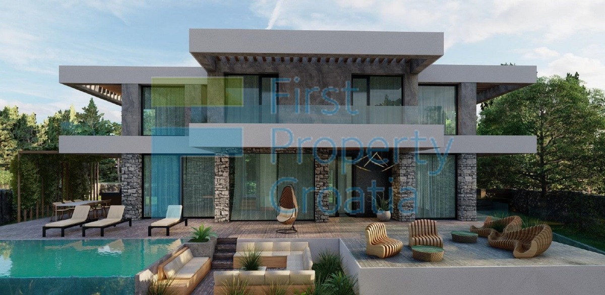 SO1617 - Građevinsko zemljište s pogledom na more, Šolta, na prodaju