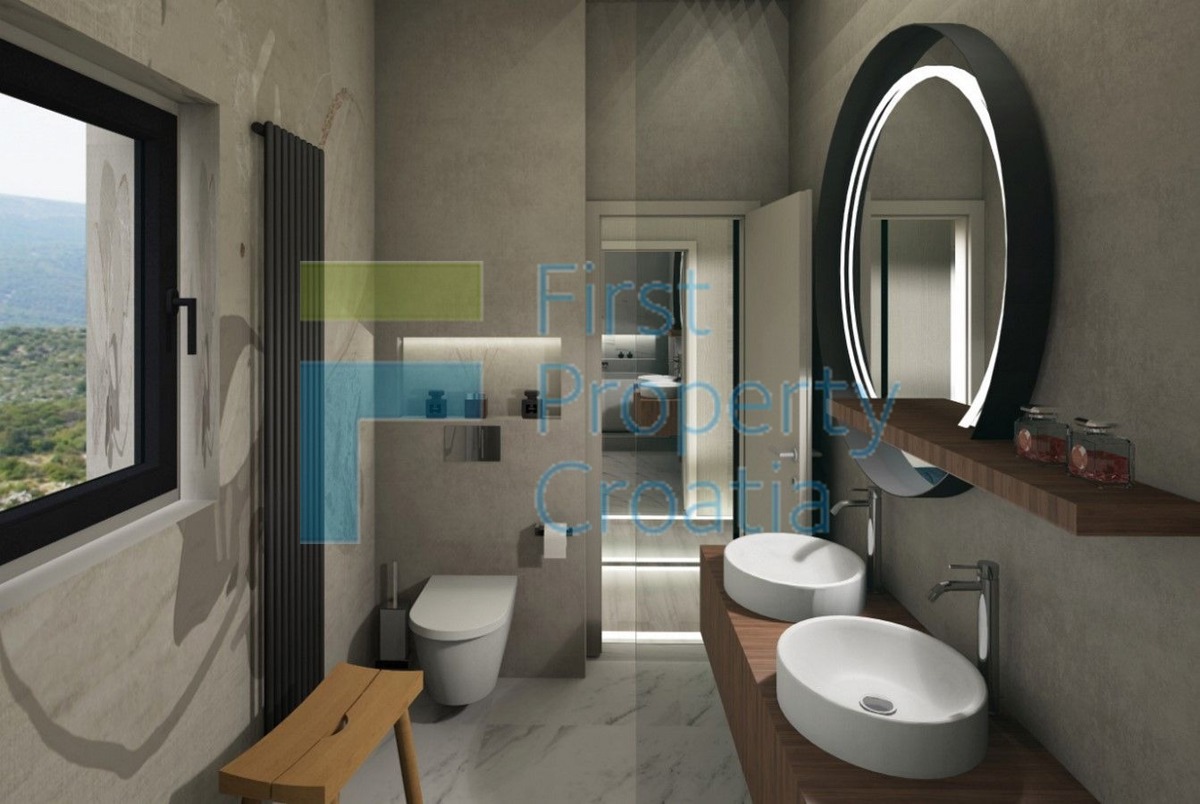 SI1723 – Vila s grijanim bazenom i garažom, Primošten, na prodaju