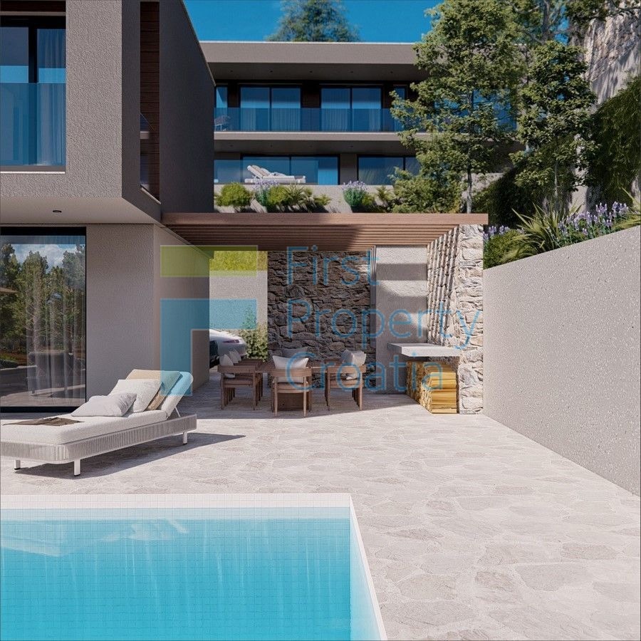 TG1621 - Vile s panoramskim pogledom, okolica Trogira, na prodaju