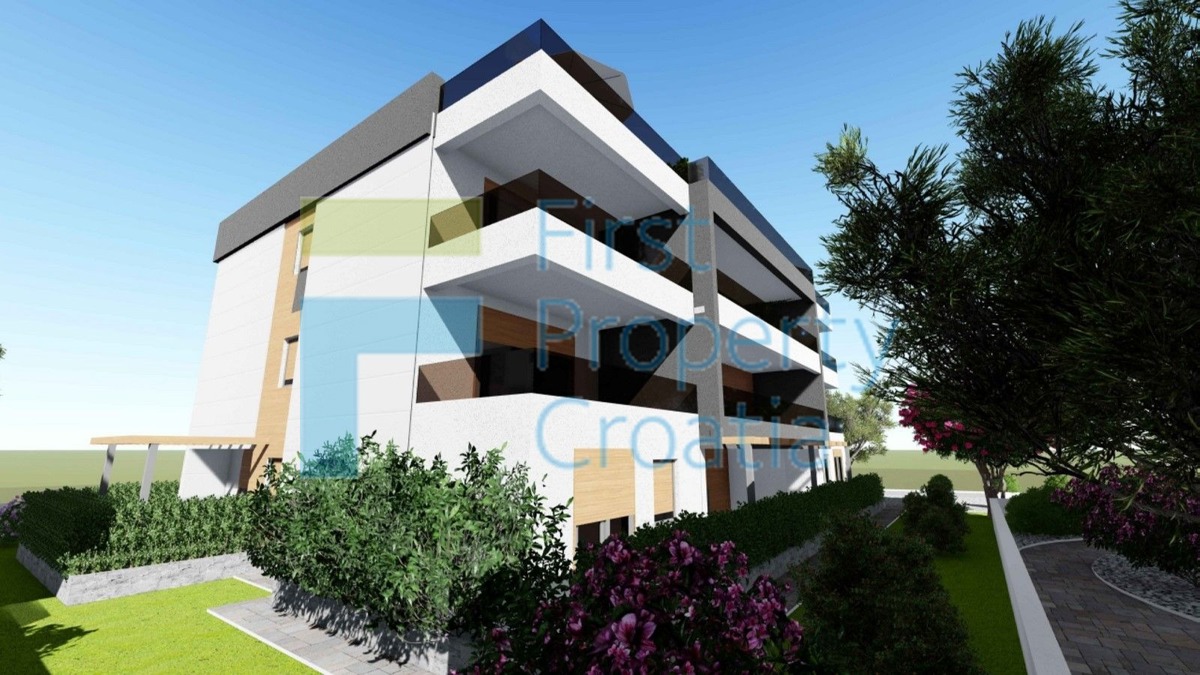 ZD1608 – Apartmani smješteni 110m od mora, okolica Zadra, na prodaju