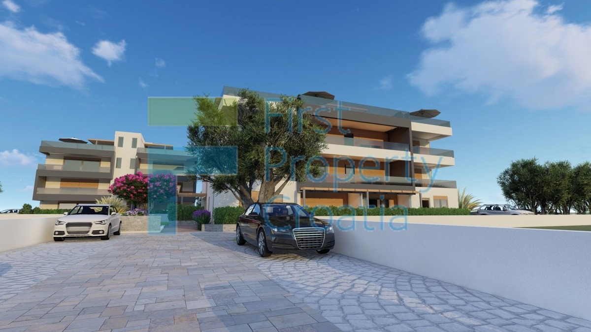 ZD1608 – Apartmani smješteni 110m od mora, okolica Zadra, na prodaju