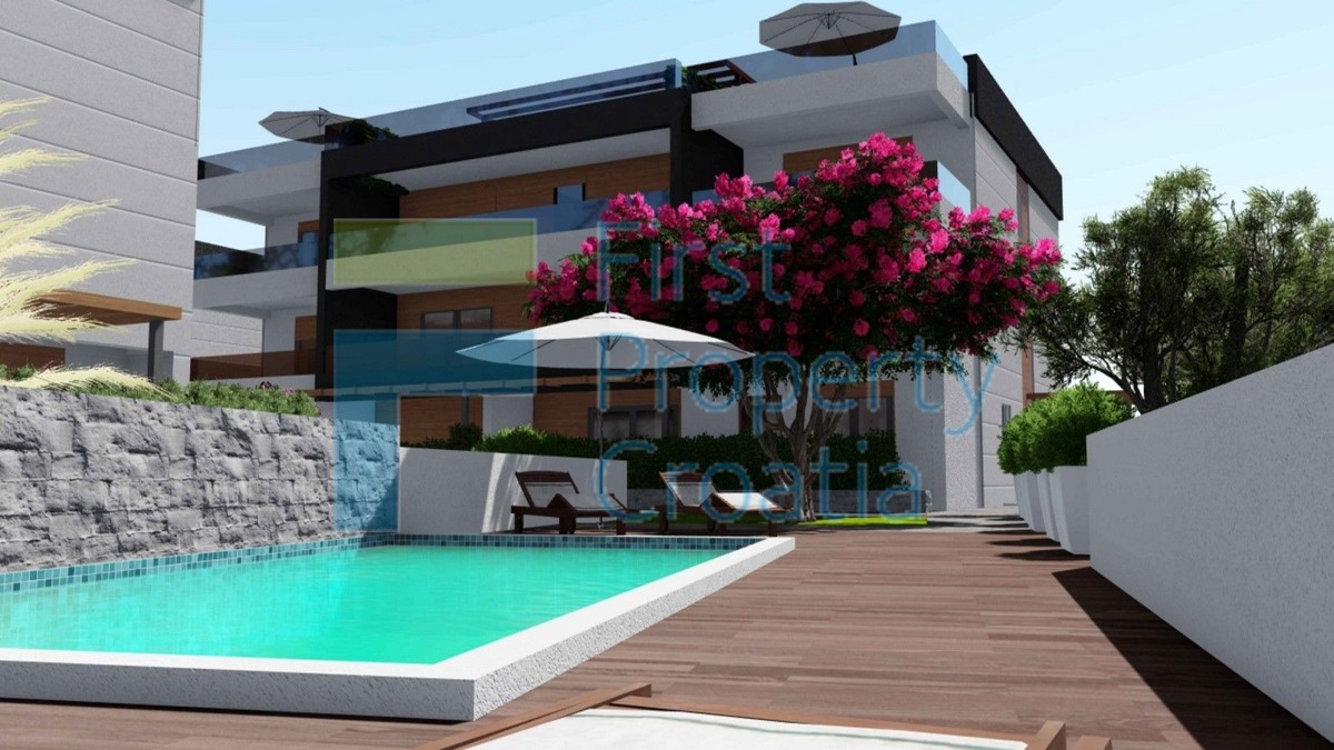 ZD1608 – Apartmani smješteni 110m od mora, okolica Zadra, na prodaju