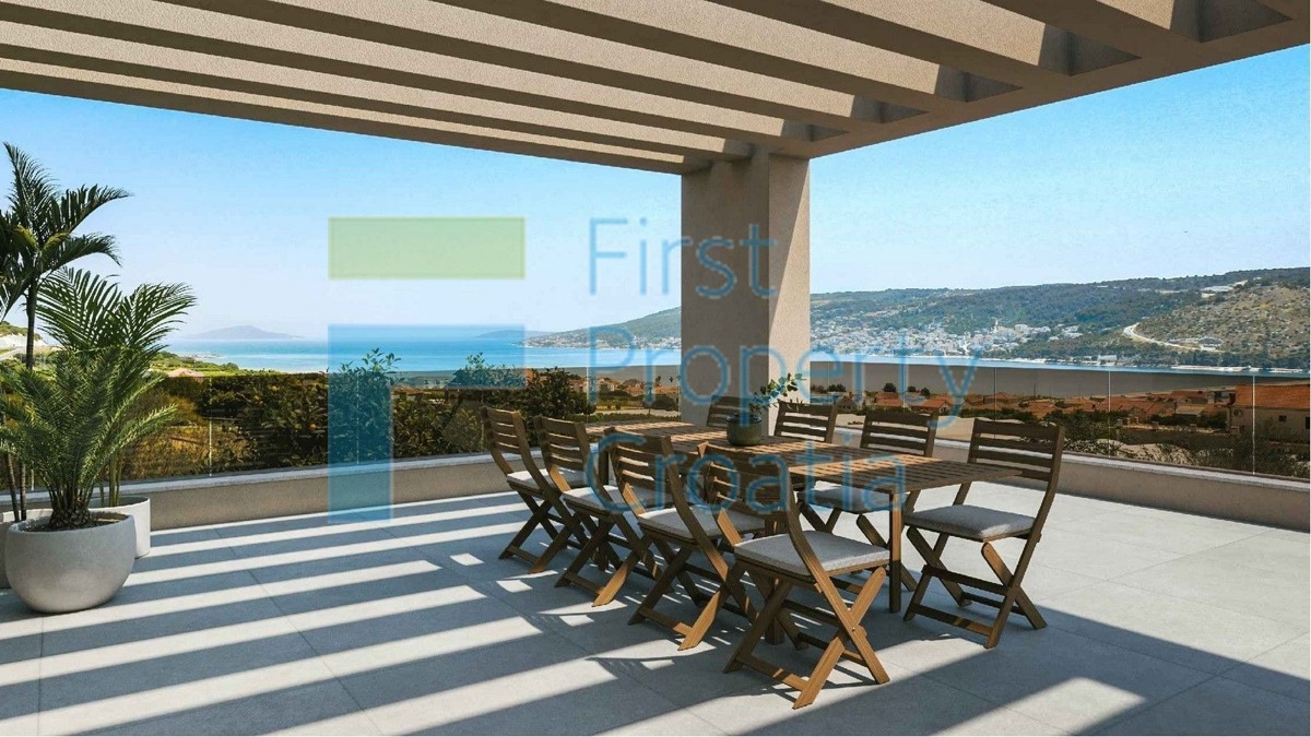 TG1662 - Zemljište s građevinski projektom, Trogir, na prodaju