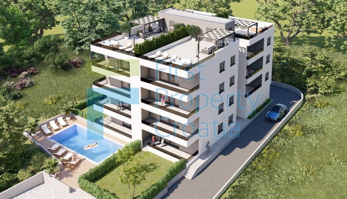 TG1568 - Moderni apartmani smješteni 100m od mora, Čiovo, na prodaju