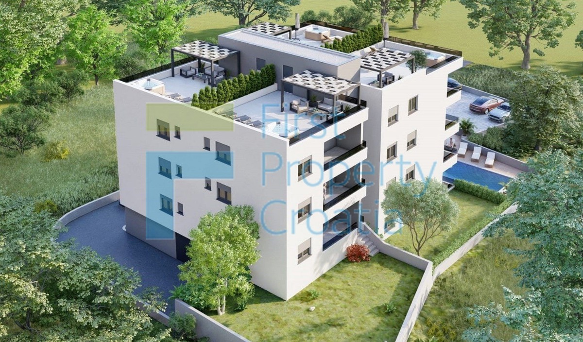 TG1568 - Moderni apartmani smješteni 100m od mora, Čiovo, na prodaju