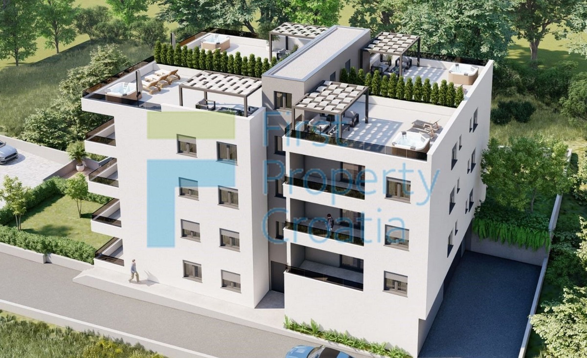 TG1568 - Moderni apartmani smješteni 100m od mora, Čiovo, na prodaju