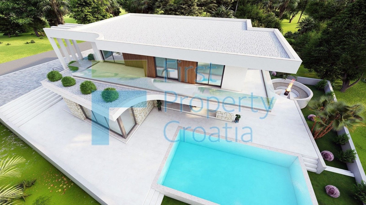 ZD1604 - Vila u blizini mora, u mjestu blizu Zadra, na prodaju