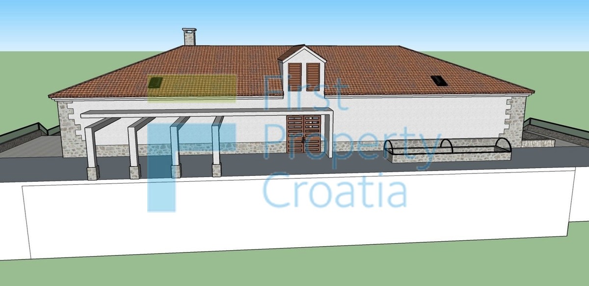 BR1489 - Dvije vile na velikim parcelama u uvali, Brač, na prodaju