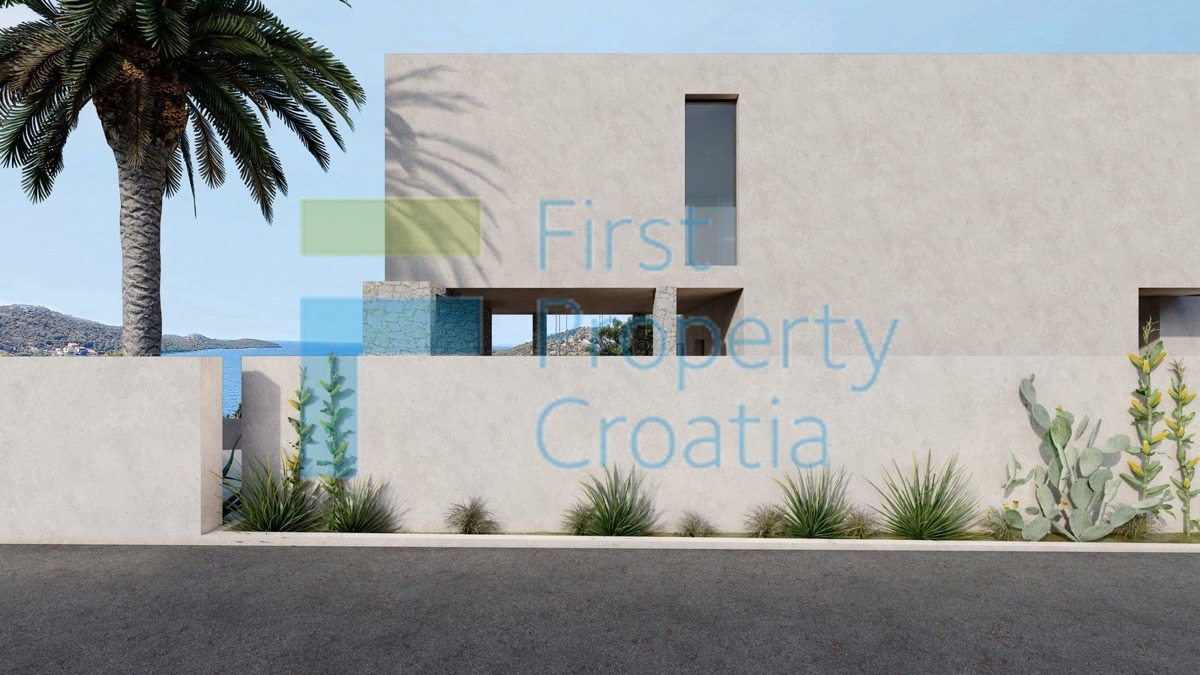 RG1719 - Luksuzna vila 170m iznad plaže, okolica Rogoznice, na prodaju