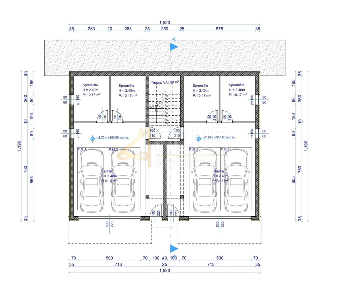 Stanovanje Viškovo, 90m2