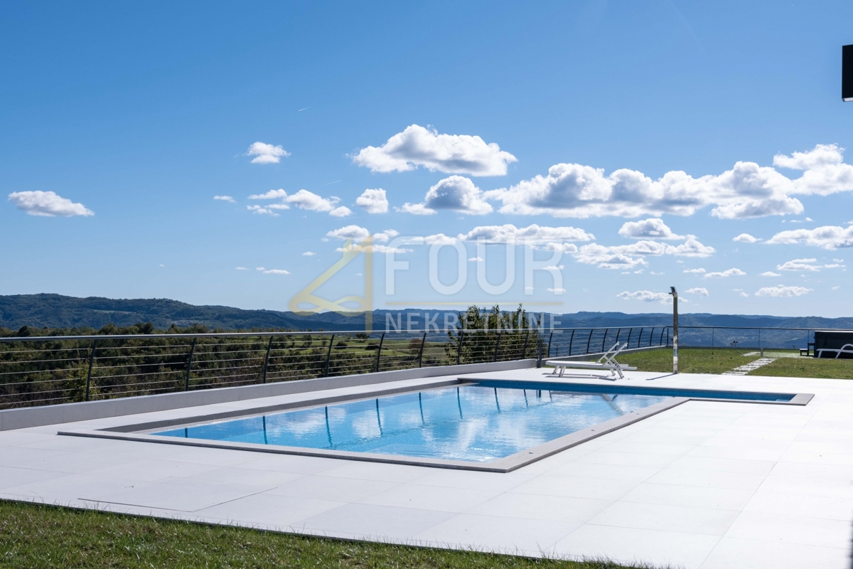 Istra, Buzet, razkošna vila z bazenom