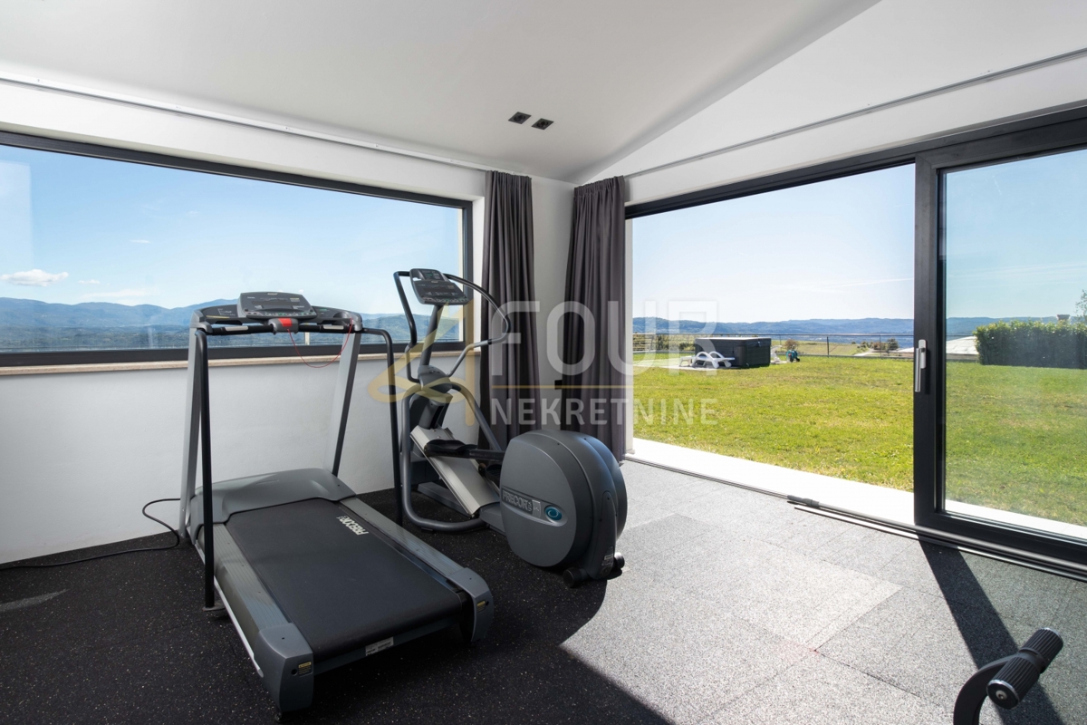 Istra, Buzet, razkošna vila z bazenom