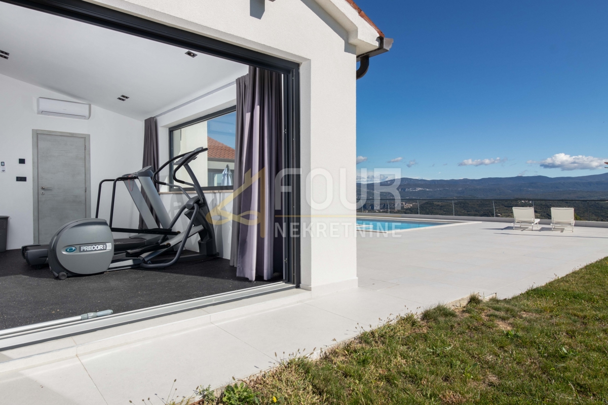 Istra, Buzet, razkošna vila z bazenom