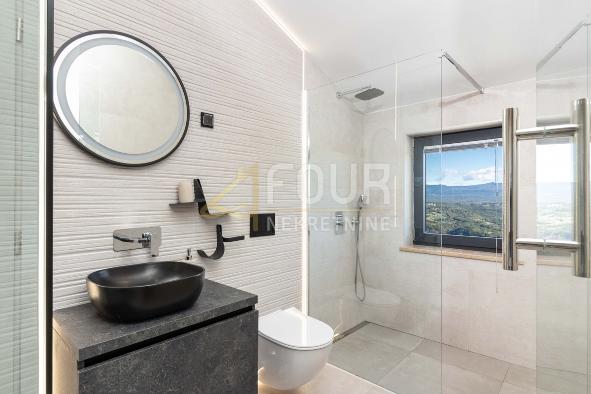 Istra, Buzet, razkošna vila z bazenom