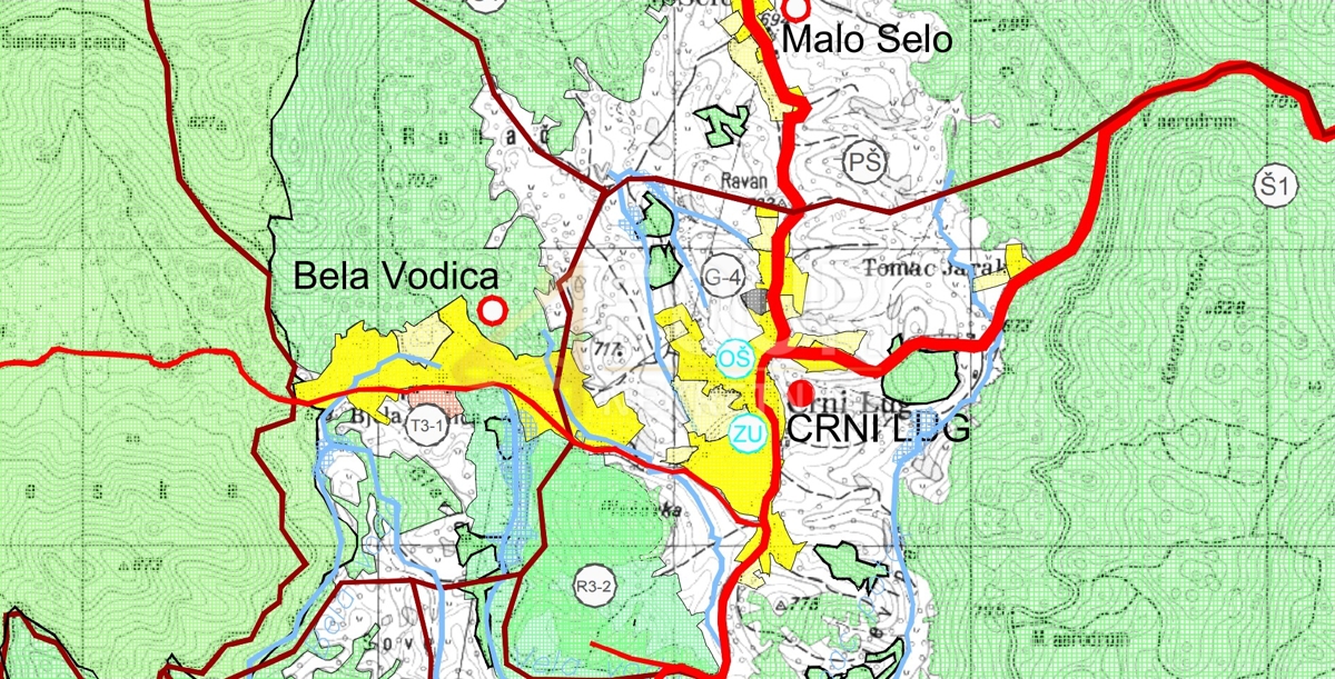 Zemljišče Crni Lug, Delnice, 2.005m2