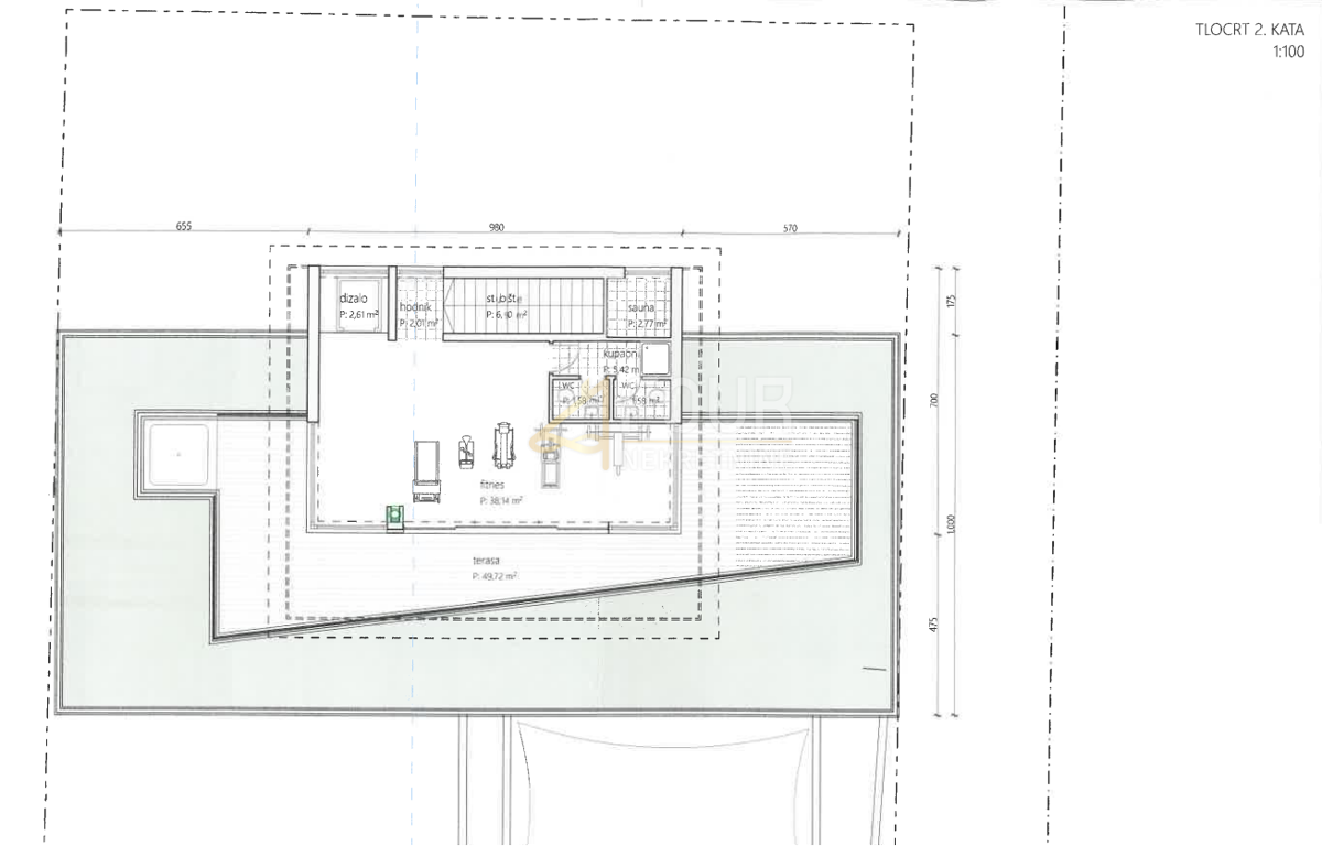 Zemljišče Savudrija, Umag, 1.035m2