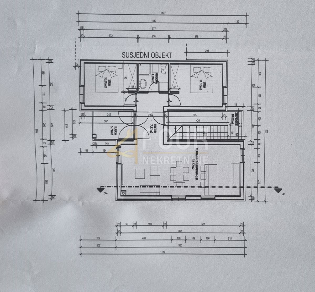 Stanovanje Čižići, Dobrinj, 70,90m2