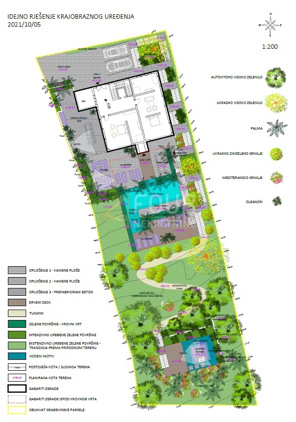 Zemljišče Veprinac, Opatija - Okolica, 1.686m2