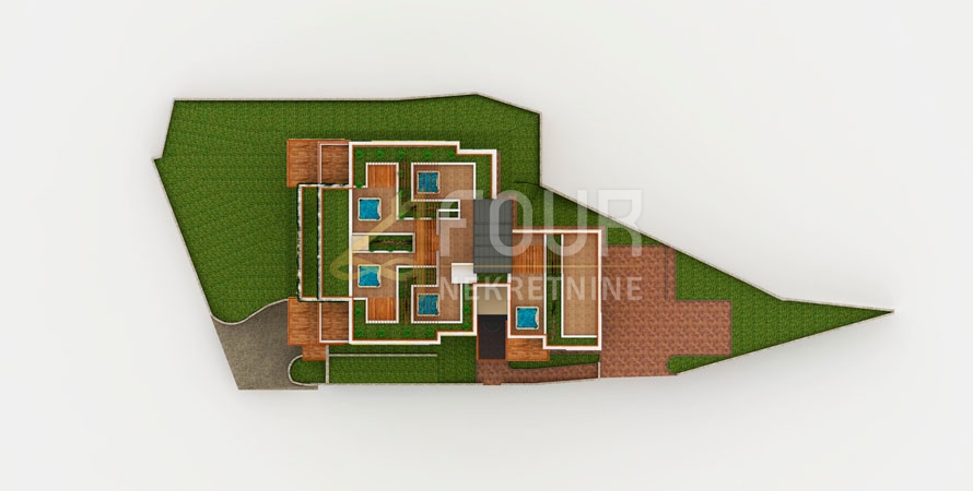 Hiša Opatija - Centar, Opatija, 2.200m2