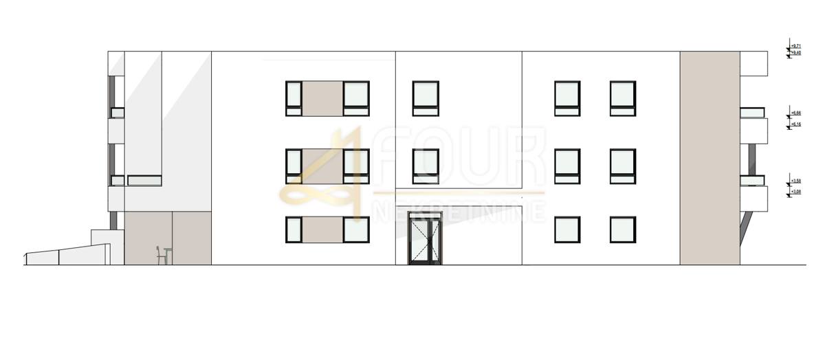 Stanovanje Vodice, 120,89m2