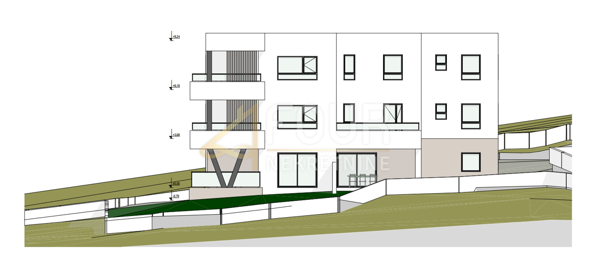 Stanovanje Vodice, 120,89m2