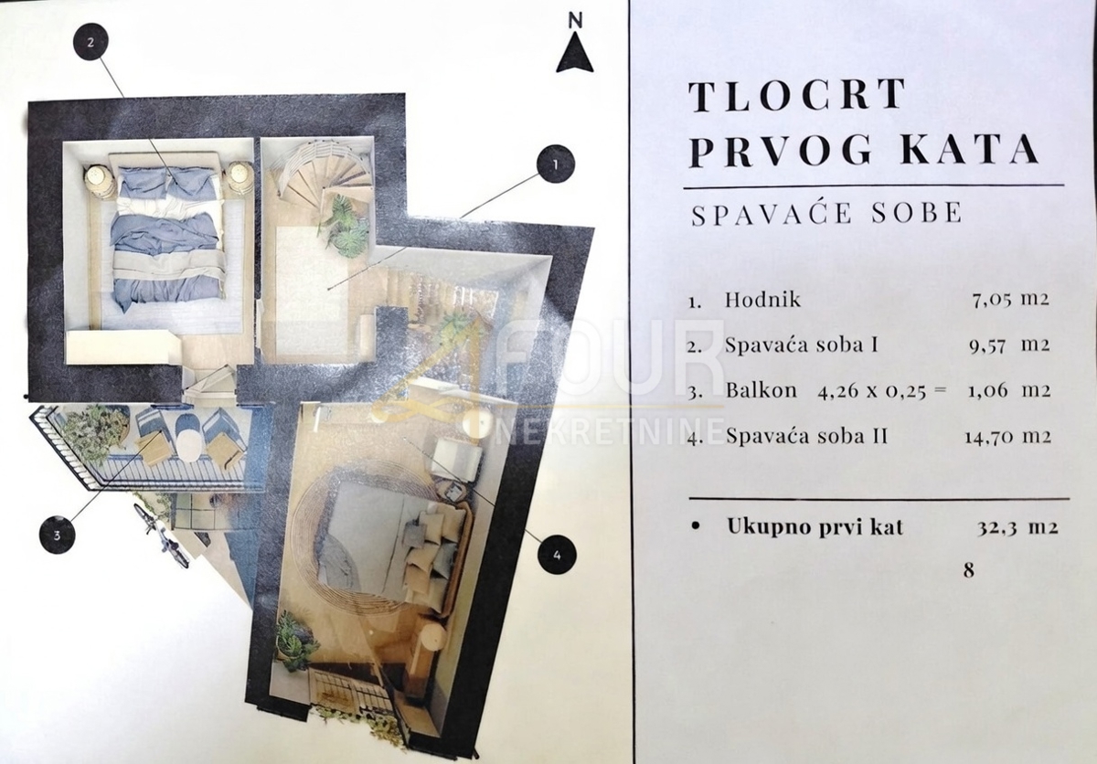 Hiša Ližnjan, 65,90m2