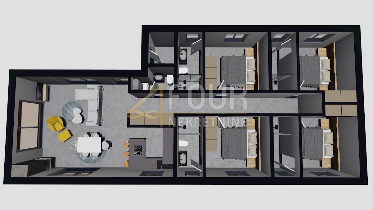 Hiša Labin, 130,10m2