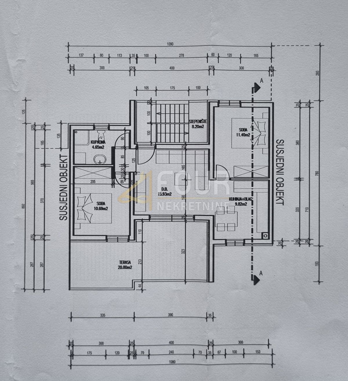 Stanovanje Čižići, Dobrinj, 73,24m2