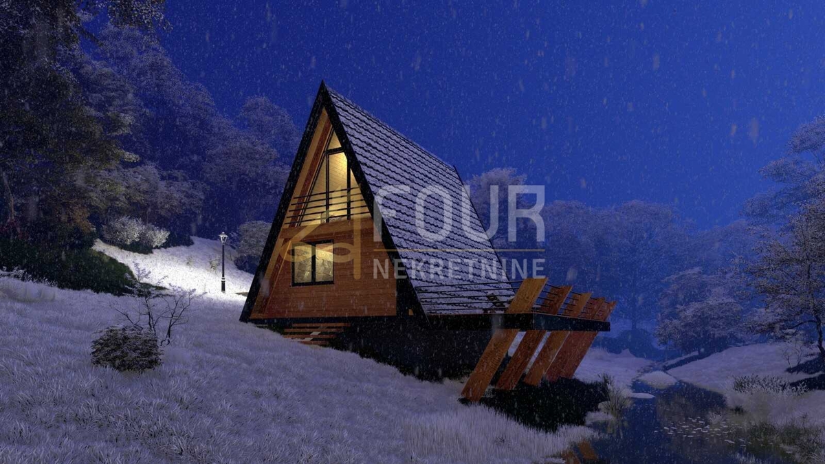 Gorski kraj, zemljišče za gradnjo, 612m2.