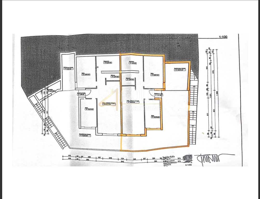 Stanovanje Stara Baška, Punat, 110m2