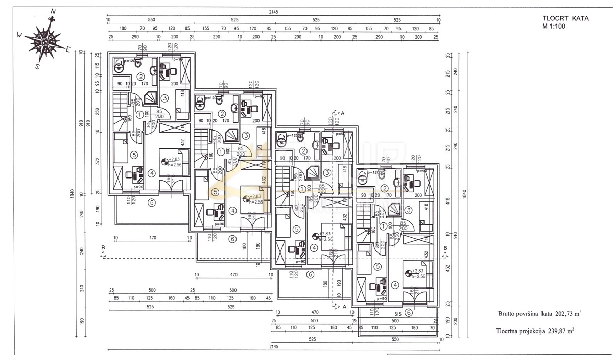 Hiša Škurinje, Rijeka, 97,96m2