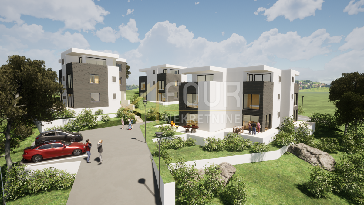 Kastav, gradbeno zemljišče, 952m2