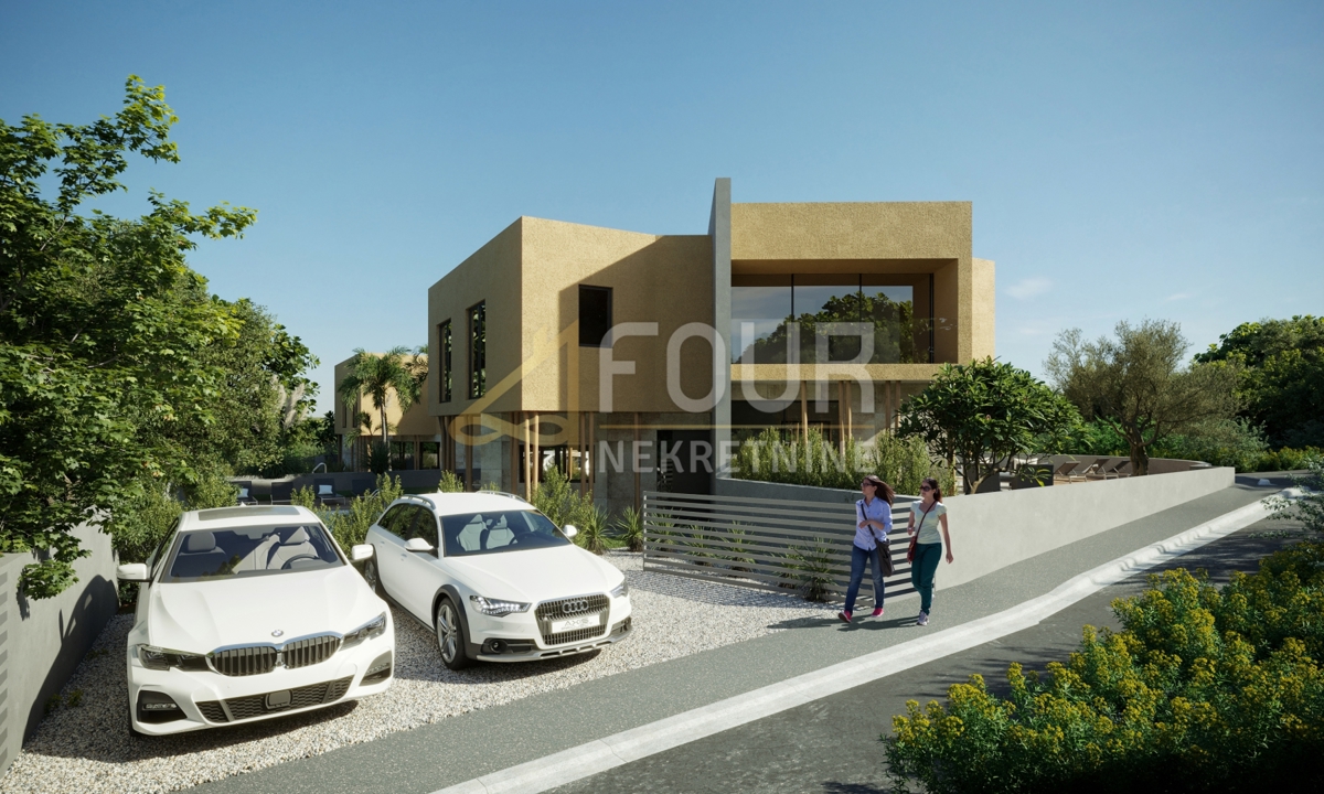 Istra, Brtonigla, novogradnja, dvonadstropno 3s+db, bazen