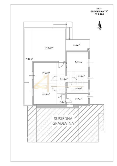 Hiša Baderna, Poreč, 250m2