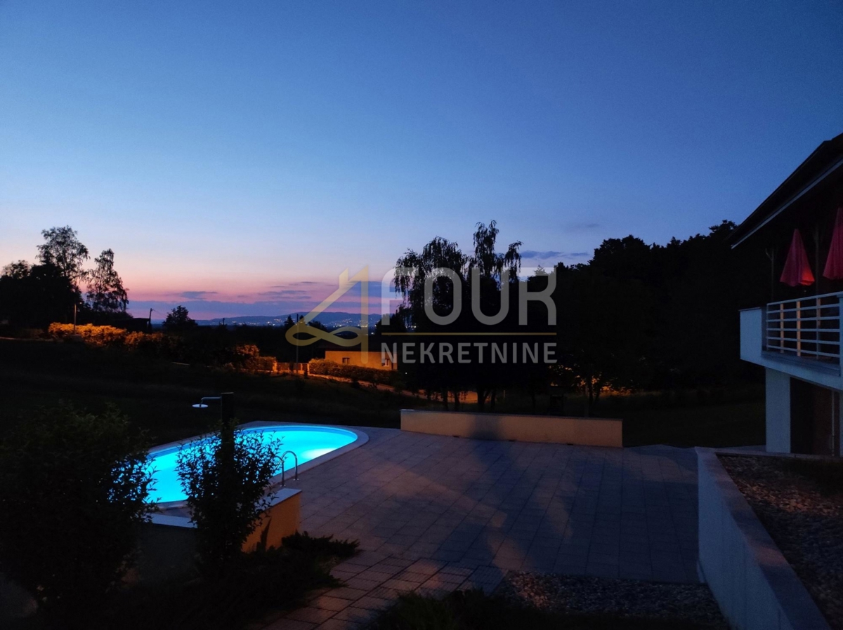 Zagreb, Starjak, družinska hiša z bazenom, garažo in velikim vrtom