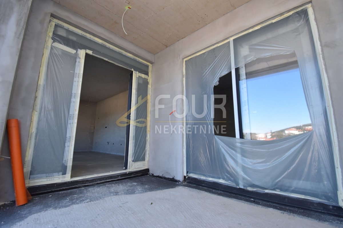 Otok Krk, Vrbnik, 52,60 m2, 1s+db, balkon